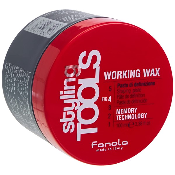 Fanola, Styling Tools Working Wax Shaping Paste ml, White, 100 ml