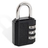 EM Black Combination Dial Lock (Medium 2519) Security 2ea
