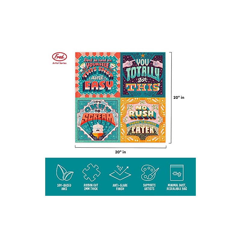 Genuine Fred LIFE LESSONS by Mary Kate McDevitt, 500 piece