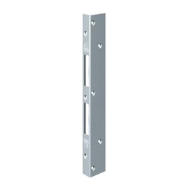 BASI Repair Angle Strike Plate for Interior Doors Room Doors 300 x 40 x 21 mm Universal Repair Strike Plate DIN Right/Left Strike Plate Galvanised Steel