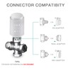 ELEGANT Smart Radiator Thermostat, Wifi Add-On Programmable TRV for Multi-Room