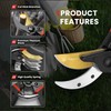 NickyPicky Secateurs Heavy Duty- Precise Pruning Power with Bypass Titanium,