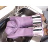 RED LMLDETA Heat Resistant 550 Degree Oven mitt, Silicone Oven