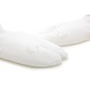 Soubien assort-tabi0006 Women's Socks, Stretch, Tabi Socks, White, Embroidery, Flower,