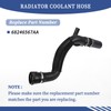 Getfarway Radiator Coolant Hose Compatible with Jeep Renegade 1.3L 2.4L