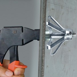 Mbsomnus Pack of 15 Jack Nuts Petal Nuts M6 x 25 Cavity Metal Anchor Expansion Nuts Cavity Dowel Thin Fixings Hollow Wall Anchor Assortment Kit Heavy Duty for Thin Walls Hollow Doors Iron Sheet