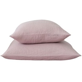 LinenMe Cushion Cover 65 x 65 cm, Set of 2 - Luxury Pillowcase Made of 100% Linen - Washed Hypoallergenic Bed Linen - Pillow Case