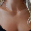 Cosol Silver Sideways Infinity Necklace 925 Sterling Simple Dainty Chain