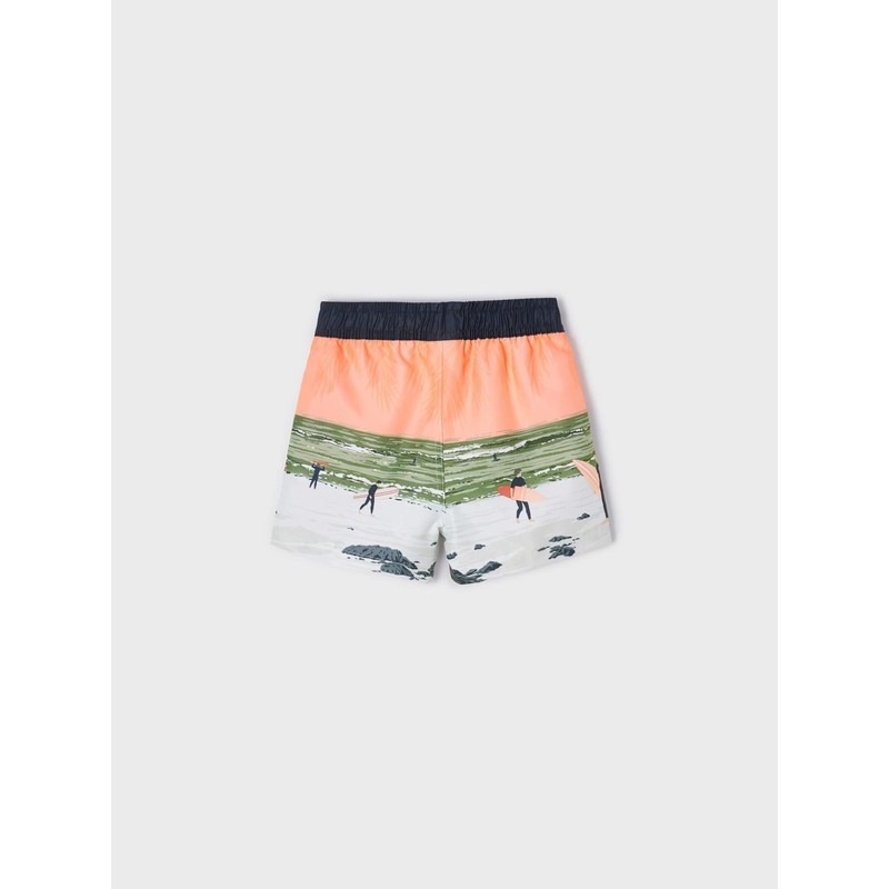Mayoral Boys Swim Trunks (5, Coral Surfing)