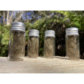 Olivine Crystal Volcanic, Pele’s Hair, Olivine Mineral Glass Specimens ￼10ml.