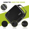 OZCHIN Smell Proof Portable Protection Hard EVA Bag With Combination