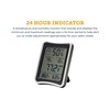 SnapSafe Digital Hygrometer, 75909 - Indoor Temperature and Humidity Monitor