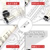 RICISUNG Rolling Ruler, 5.9 inches (15 cm), Parallel Rolling Ruler,