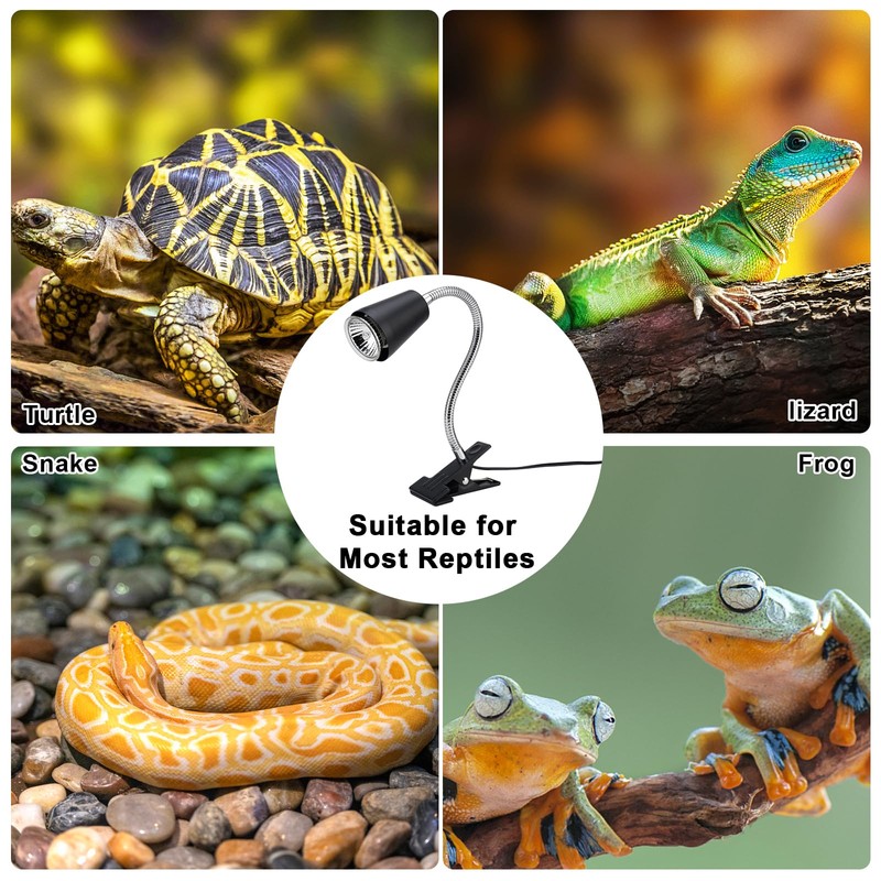 Reptile Heat Lamps, UVA/UVB Turtle Heat Lamp,Turtle Aquarium Light Bulbs,