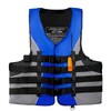 Leader Accessories Adult Universal Personal Flotation Device USCG Approved Life Jacket Vest (Blue, 2XL)