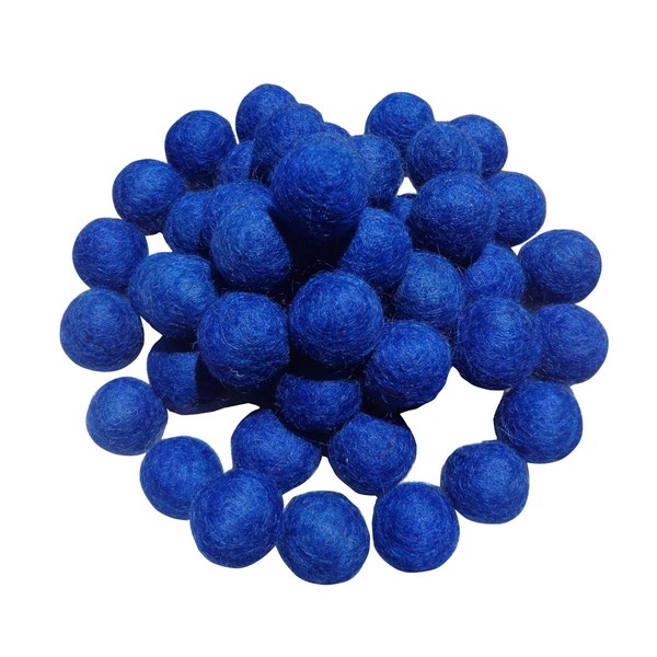 2cm 20mm Wool Felt Balls Beads 100% Natural Wool Felting