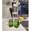 Kerixi Vintage Salt and Pepper Shakers (Green, Medium)