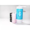 Tail Lights LED Poop Bag Dispenser with Leash Clip &