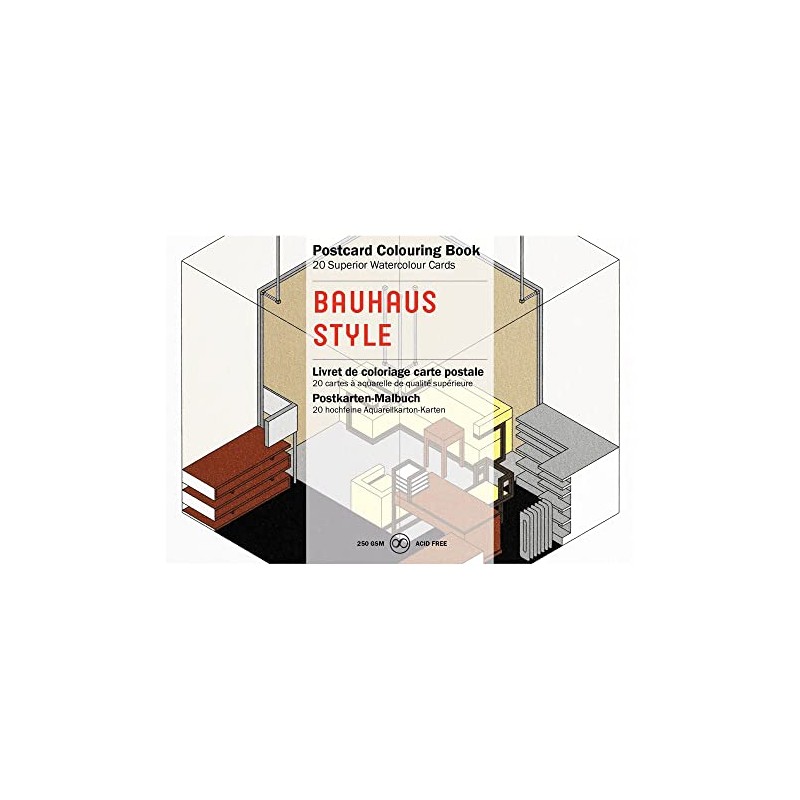 postcard book bauhaus