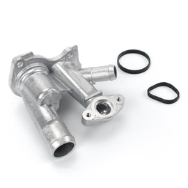 MPLUS Thermostat Housing fits For Ford 2013-2014 Fusion 1.6L Turbocharged, 2013-2016 Escape 1.6L Turbocharged, 2014-2016 Transit Connect 1.6L Turbocharged, 2014-2019 Fiesta 1.6L Turbocharged