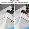 Shower Head Water Saving with 2 Jet Types and Shower,