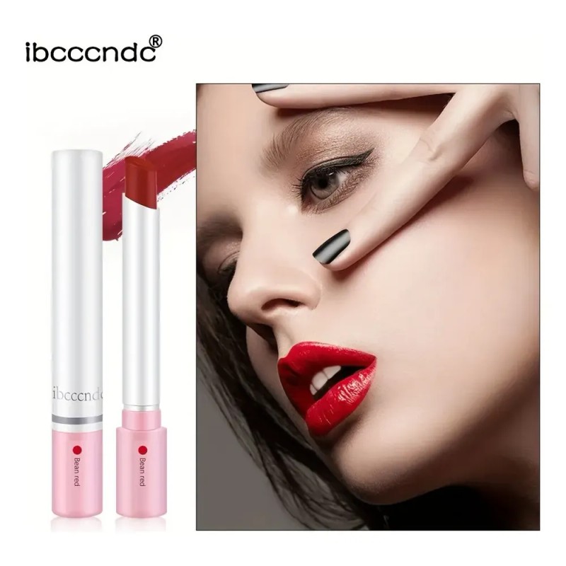Set De 4 Lápices Labiales Mate Portátiles Estilo Cigarrillo