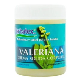 Pomada De Valeriana, Crema Sólida Corporal, Frasco De 40g                                                                                             