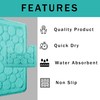 Olivia Rocco® Cali Bubbles 2 Piece Bath Mat & Pedestal
