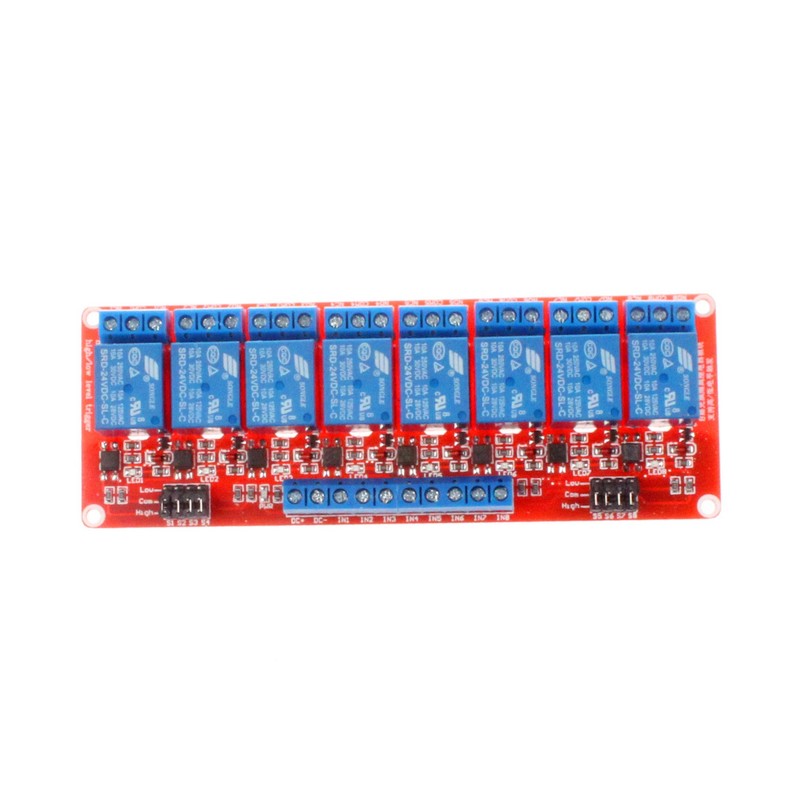 NOYITO 8-Channel Relay Module High Low Level Trigger with OPTO-Isolated