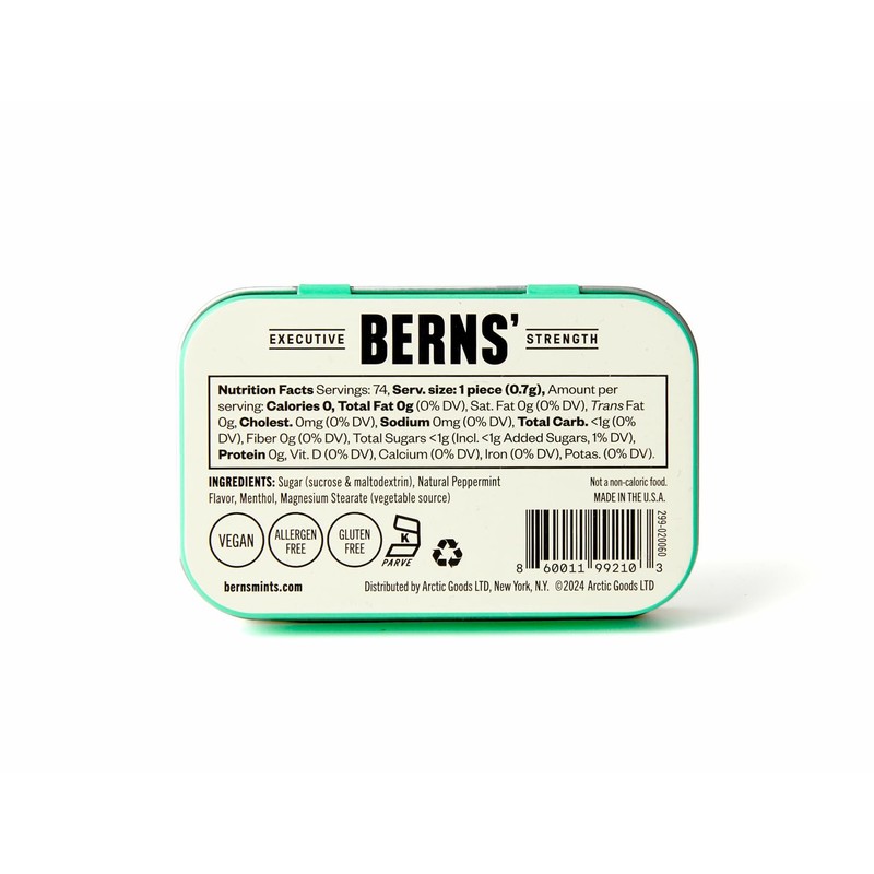 Berns' Business Mints Office Pack - Pack of Six