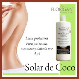 Crema De Coco Solar Con Tepezcohuite 1lt Florigan                                                                                                     