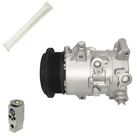 RYC Automotive Air Conditioning Compressor Kit KT BE00 (7 Groove Pulley. Without Automatic Temperature Control. Fits Toyota Camry 2.4L 2007-2009; Toyota RAV4 2.4L 2006-2008)