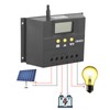 12V 24V 40A Solar Charge Discharge Controller LCD Display PWM