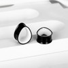 DOEARKO 2PCS Teardrop Shape Stainless Steel Outer Ring & PLA