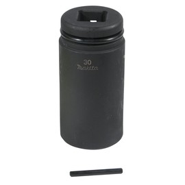 Makita A-43474 Hex Socket 1.1 - 3.7 inches (27 - 95 mm), Square Drive 0.7 inches (19 mm)