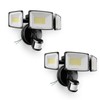 Onforu 2 Pack 100W 11000LM LED Motion Sensor Outdoor Lights,