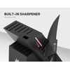 Knife Set - 15 PCS Kitchen Knife Set with Built-in