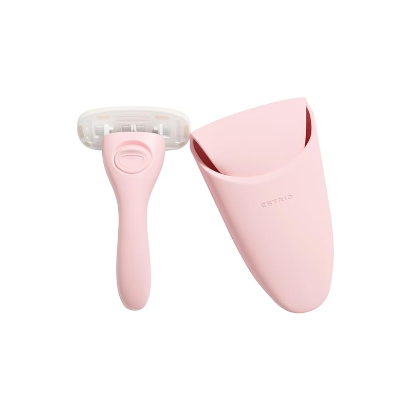 Estrid Razor Starter Set, Women's Razor Set with 5-Blade System,