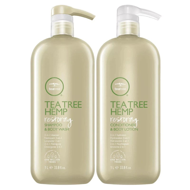 Paul Mitchell Tea Tree Hemp Restoring Shampoo & Body Wash