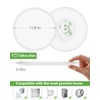 zemty 2Pack 12 Inch LED Flush Mount Ceiling Light, Super