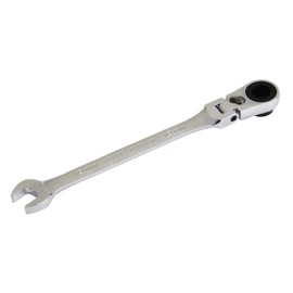 SK11 MSFR-10R Flex Reversible Ratchet Wrench 0.4 inch (10 mm), Can be Used in Recessed Locations