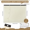 Fainne Large Engineering Graph Paper Pad 22''x17'' Landscape 4" x