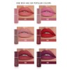 Matte Lipstick Set 6 Colors Nude Moisturizer Smooth Lipstick Long