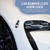 Kutyun 2PCS Bumper Clips, Quick Release Fastener Kit, Carbon Fiber