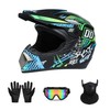 Motorcross Helmet, Off-Road Mountain Bike Helmet, Youth Motorcycle Helmet, Unisex