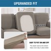 H.VERSAILTEX Multi-Pieces Sofa Covers Stretch Couch Covers Form Fitted Seats