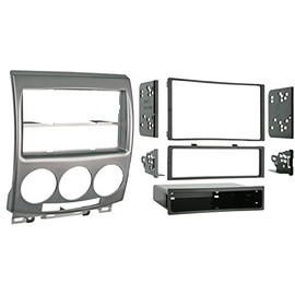 Metra 99-7509 Single DIN/Double DIN Installation Kit for 2006-2007 Mazda 5 Vehicles (Silver)