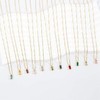 Gold Necklaces for Women Birthstone Necklace Dainty Gold Necklace Women