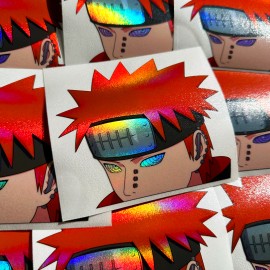 KAMUI COLORS PAIN HOLO ANIME PEEKER STICKER NARUTO SHIPPUDEN AKATSUKI CAR DECAL