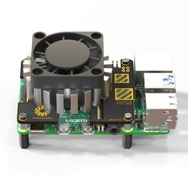 Raspi Radial Tower Cooler (1.Black Fan)